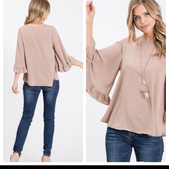 Taupe Top - Picture 9 of 12